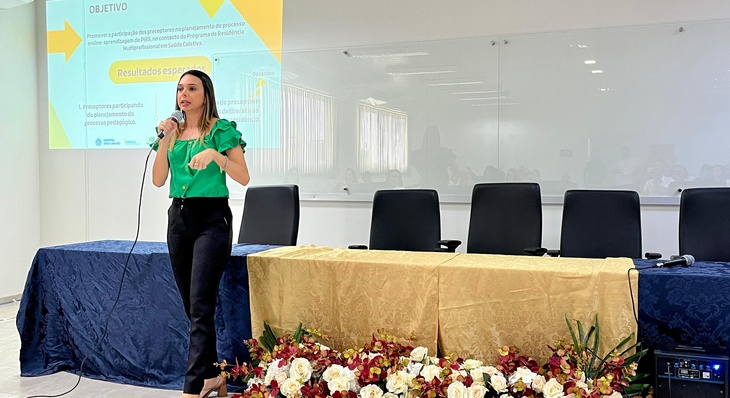Lorenna Martins, preceptora da Semus, destacou que o curso contribuiu para o aprendizado e compartilhamento do conhecime