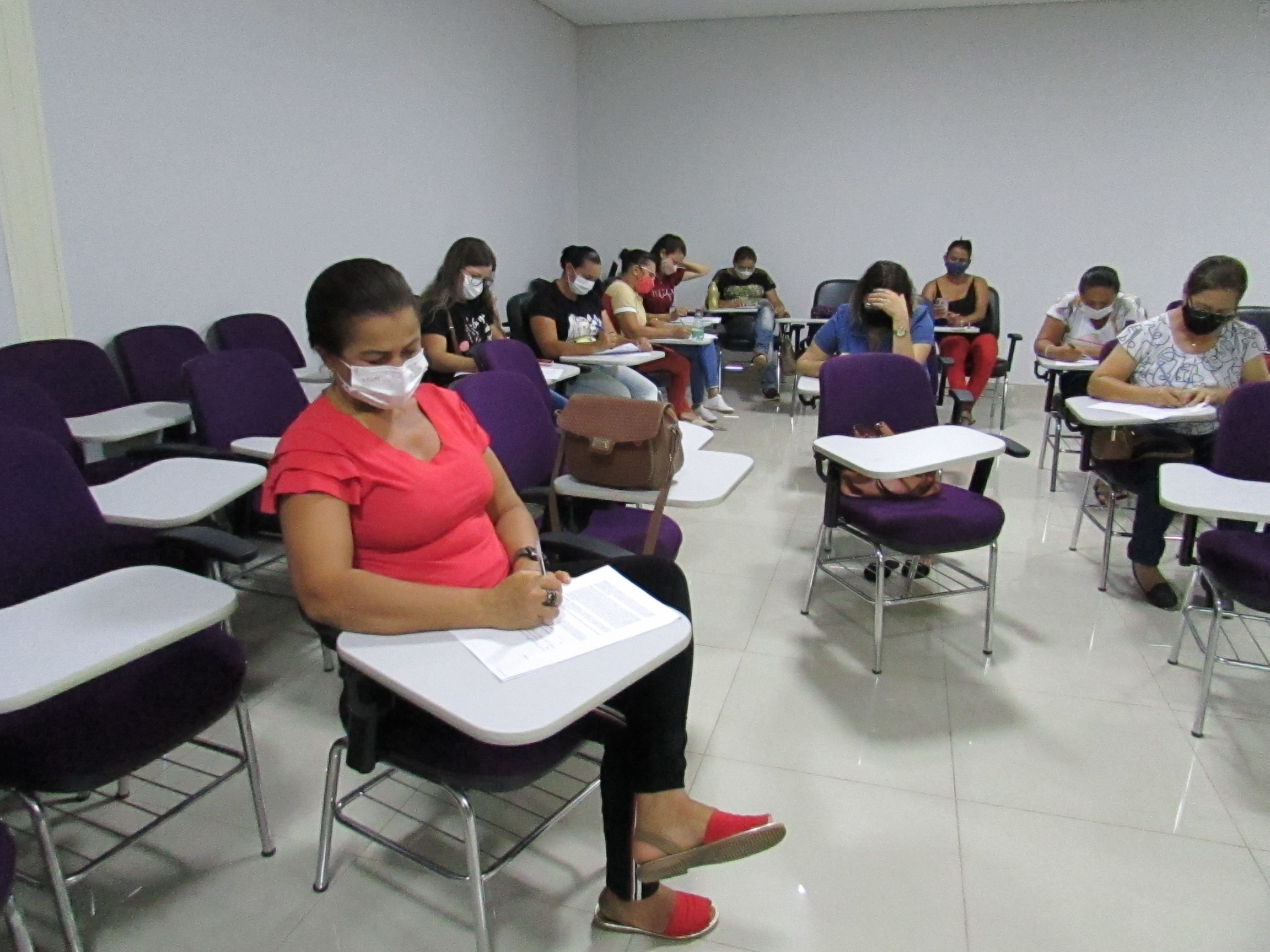 Capacitação acontece no auditório do Instituto Vinte de Maio, prédio da Fesp