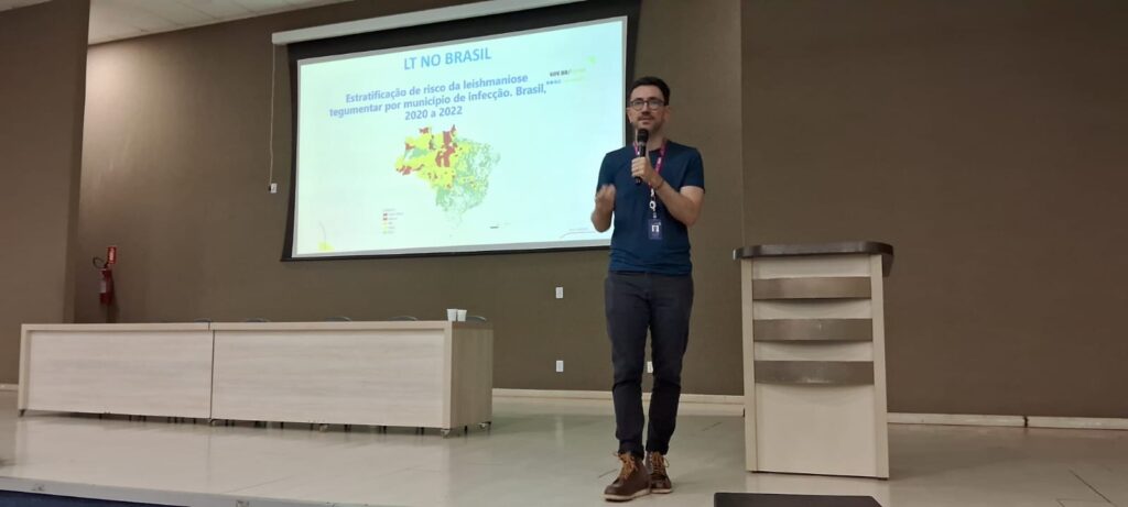 Júlio Bigeli representando a Secretaria Estadual de Saúde do Tocantins (SES-TO)