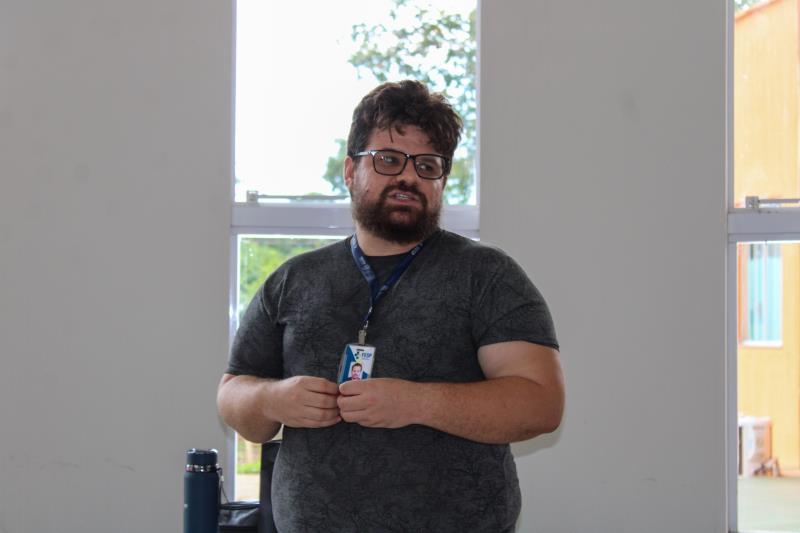 Coordenador do Núcleo de Comunicação em Saúde da Fesp, Lucas Vettore