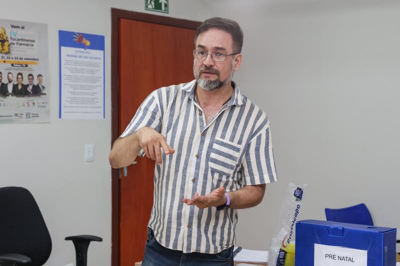 Enfermeiro Érico Marvão foi um dos colaboradores da qualificação