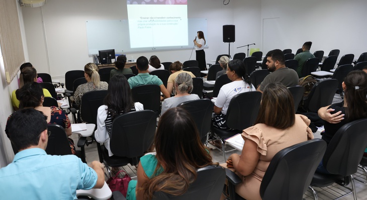 Encontros estão sendo realizados no Instituto 20 de Maio de Ensino, Ciência e Tecnologia do Município de Palmas