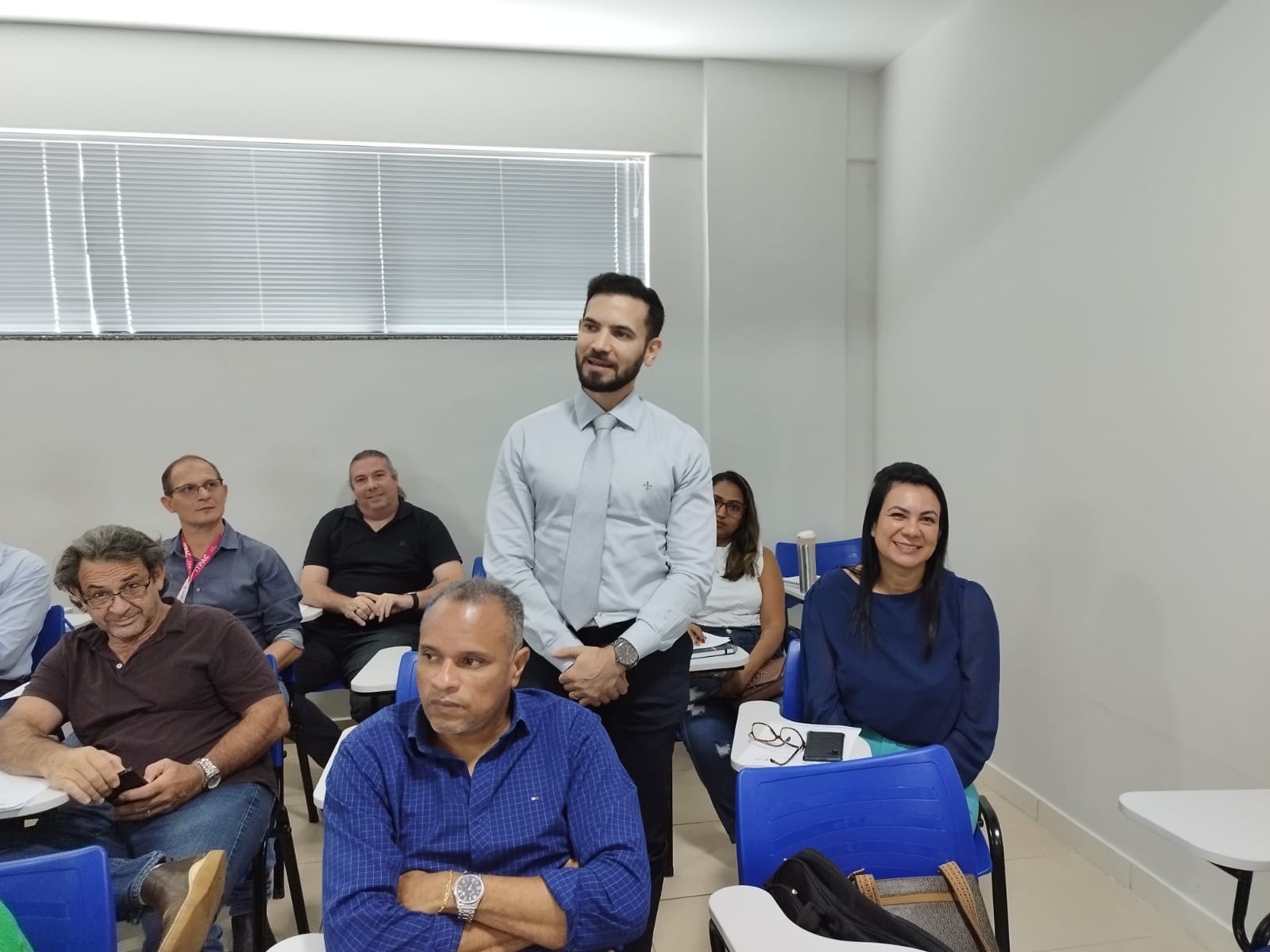 Coordenador do curso de Medicina da UFT, Adelmo Negre, e supervisora do estágio do curso de Medicina da UFT, Sortênia Gu