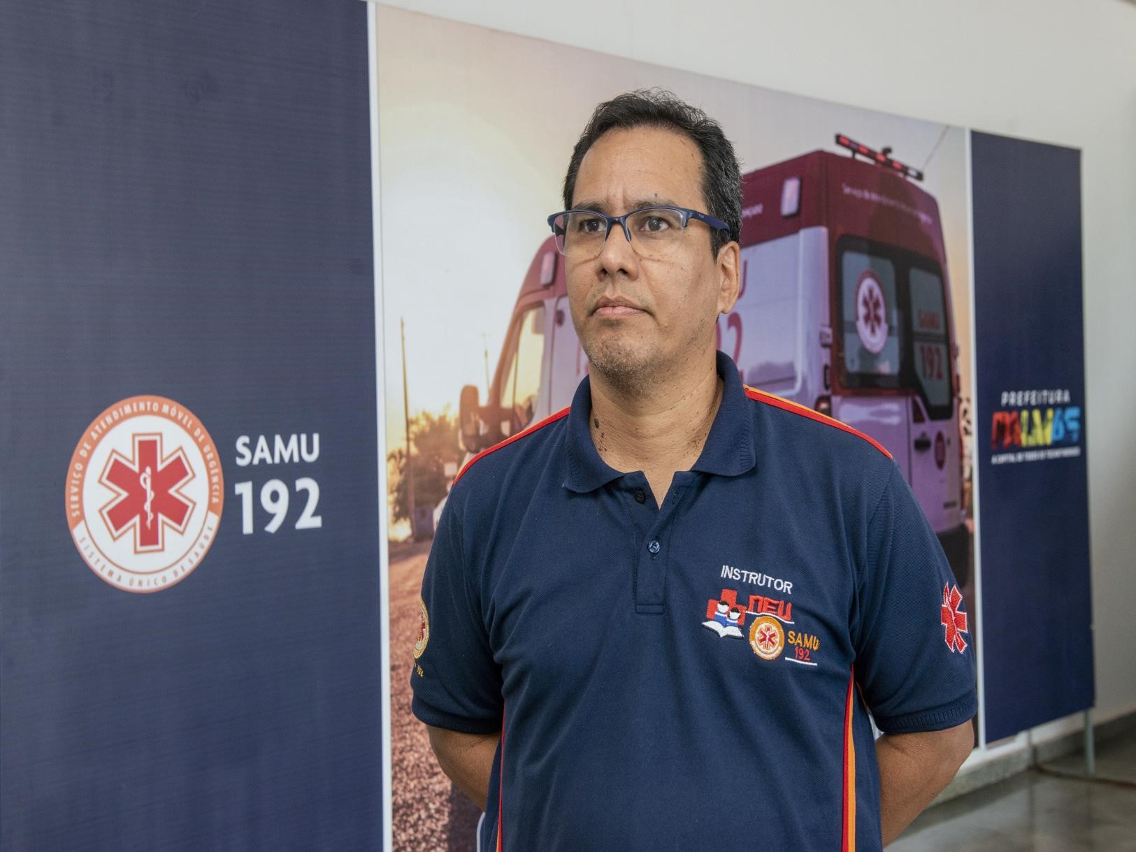Enfermeiro Mauro Maués, preceptor do NEU, também é um dos responsáveis pela capacitação