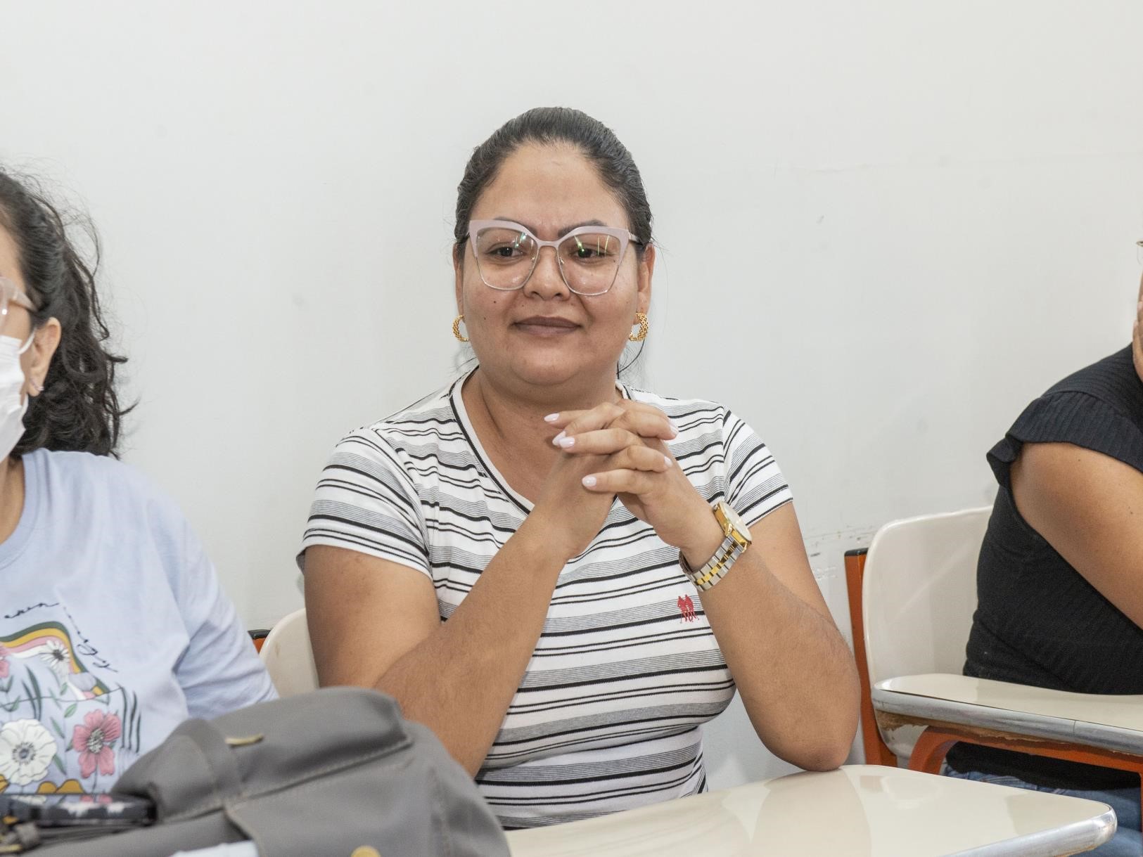 Sônia Guimarães, profissional de Educação Física, residente em saúde mental, participou da capacitação