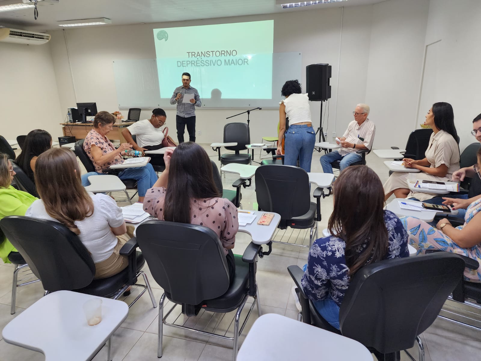Profissionais da saúde participa de terceiro e quarto encontro do Geronto em Ação