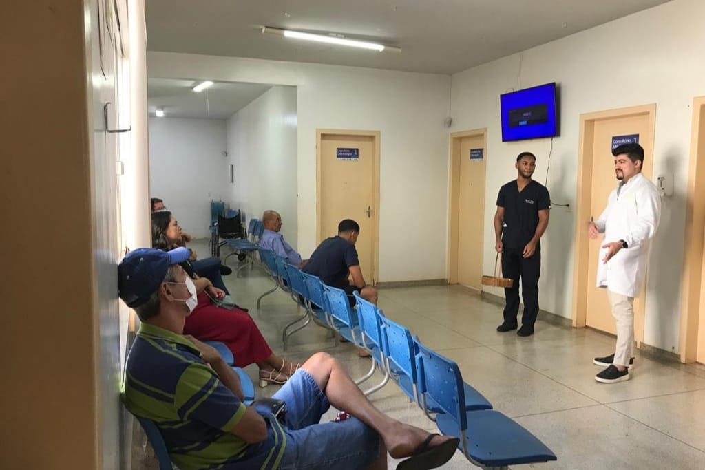 Rafael Botelho do GATT da USF da Arne 53 diz que na farmácia clínica é possível acompanhar todo o tratamento
