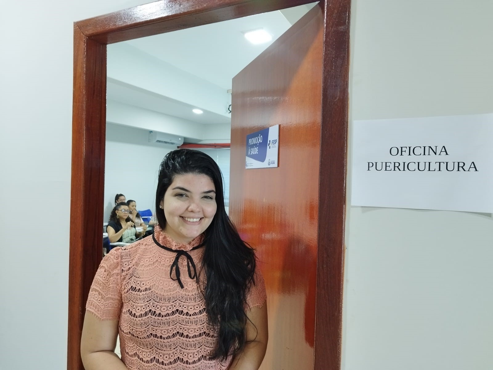 Residente de Saúde da Família e Comunidade, Maria Izabella Bezerra, foi uma das participantes