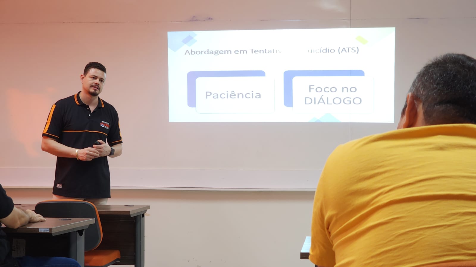 Médico socorrista do Serviço de Atendimento Móvel de Urgência, Túlio Duarte