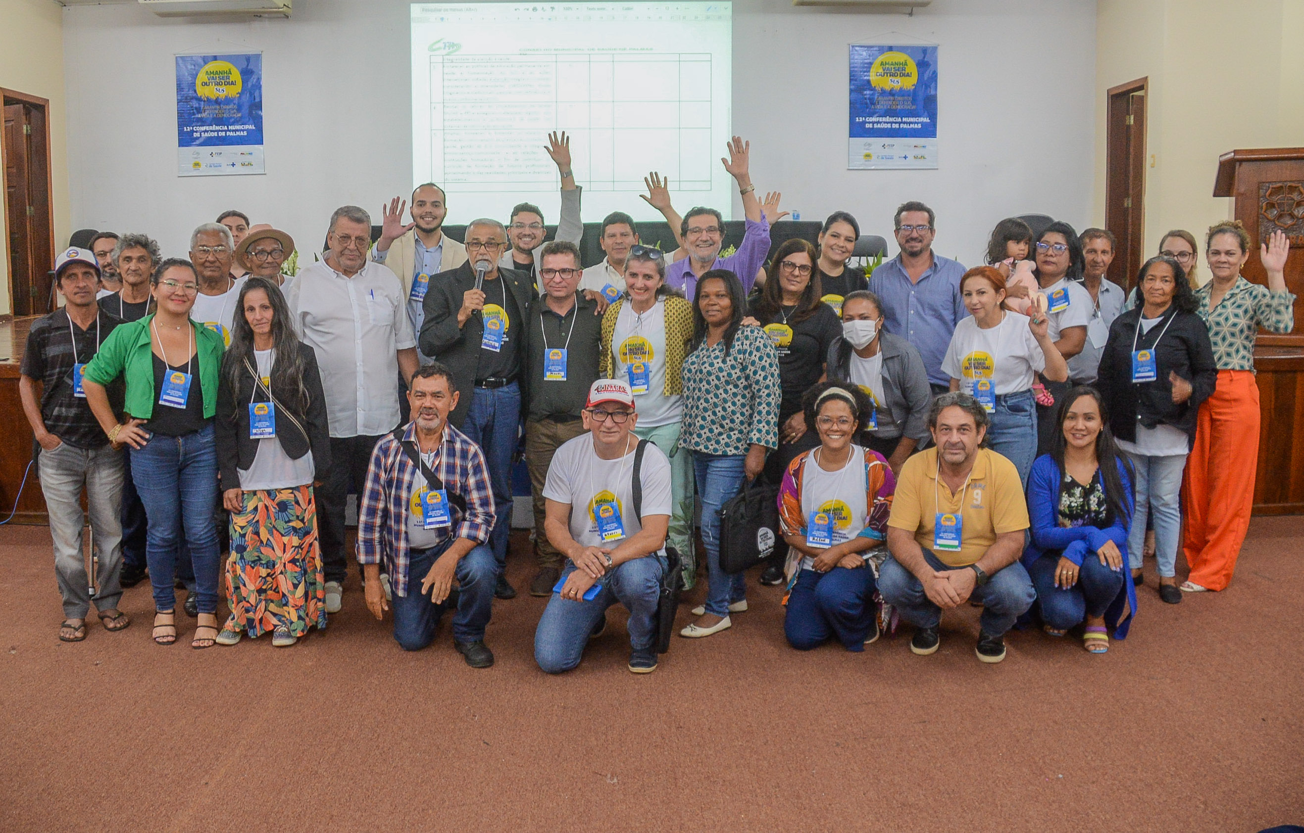 Delegados eleitos para defender as propostas escolhidas na Conferência na etapa estadual