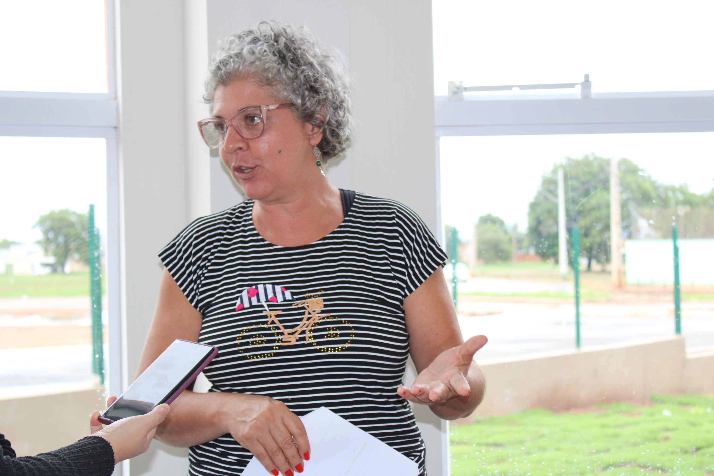 Psicóloga Alessandra de Labio citou a importância das equipes multiprofissionais entenderem o território